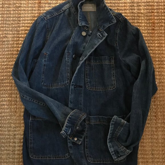 Denim Chore Jacket Everlane 